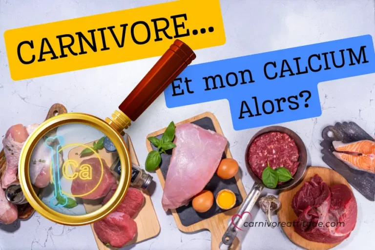 Calcium, Carnivoreattitude.com, Carnivore Diet, Quid Du Calcium En Alimentation Carnivore , Carence En Calcium, Céto Carnivore