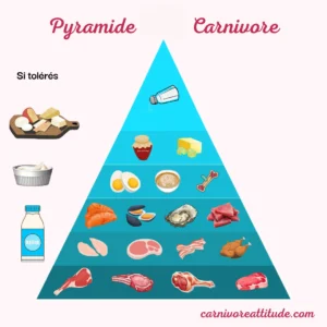 Pyramide Carnivore, Carnivoreattitude.com, Régime Carnivore, Haute En Protéines Et En Graisses Et Très Faible En Glucides, Régime Ancestral, Optimisation Métabolique